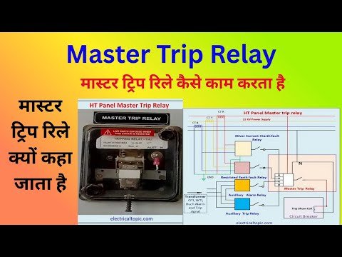 Master trip relay working video thumbnail from Electrical Topic