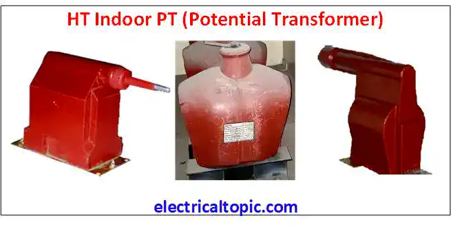 Diagram of indoor type potential transformer(PT) and technical parameters