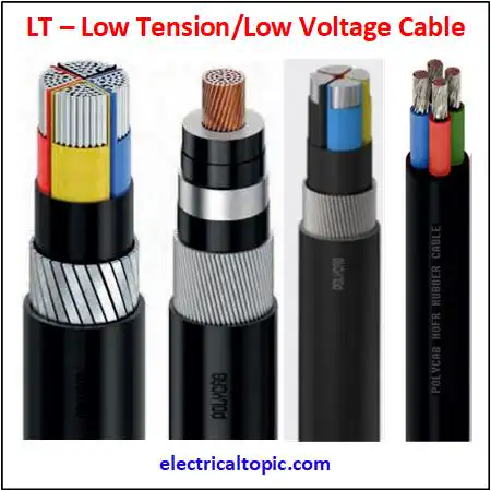 what is the LT power cable and specification