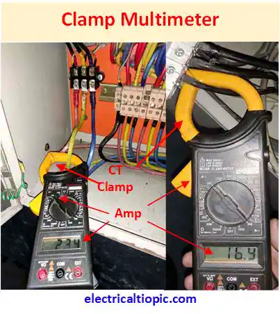 Clamp meter: types, Precautions and Measuring process.