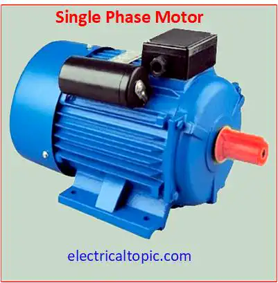 Single Phase Inducton Motor: Types, Diagram, Working principle.