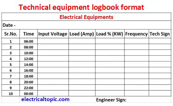 electrical-equipment-logbook-types-of-log-book-format